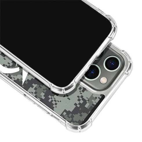 NHL Tampa Bay Lightning Camo iPhone 15 Pro Clear Case